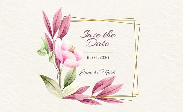 concept-cadre-floral-mariage