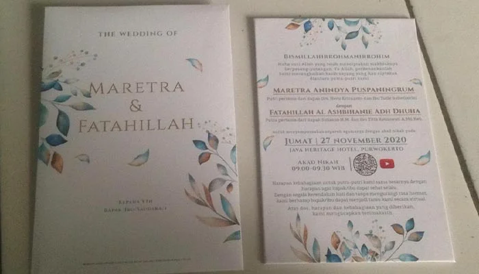 contoh undangan pernikahan jakarta timur