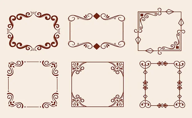vintage-ornamental-frame-collection