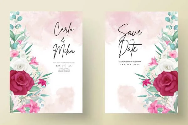 desain keren template terbaru undangan