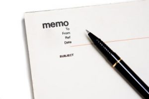 memo termasuk dalam produk percetakan