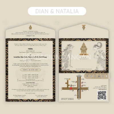 template undangan pernikahan cdr gratis