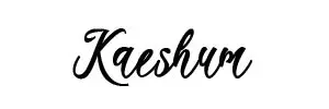 Kaeshum font
