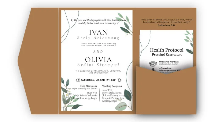 kertas undangan craft