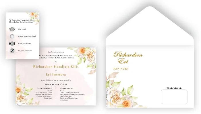 kertas undangan terbaik BW