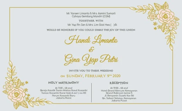 isi undangan dalam bahasa inggris